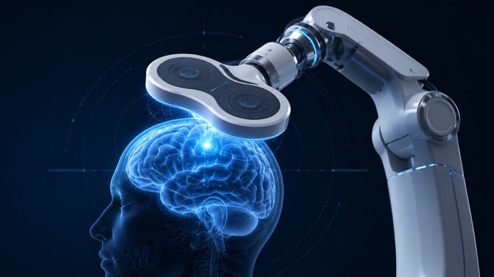 Robotic TMS delivery system